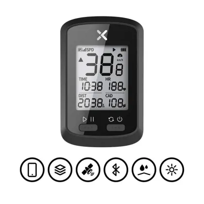 CatEye G PLUS Bicycle Computer: LCD Digital Odometer and Road Bike Stopwatch