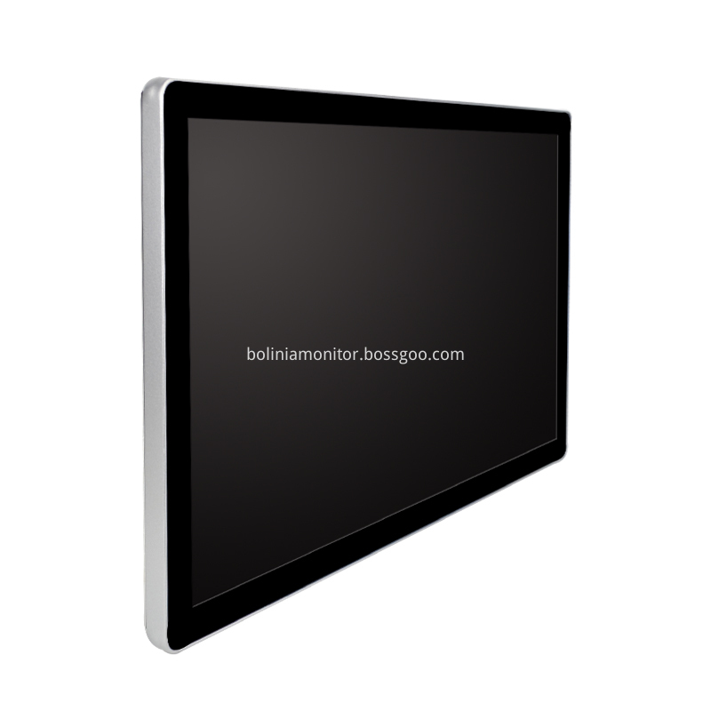 Wide Screen Pcap Touch Monitor Side