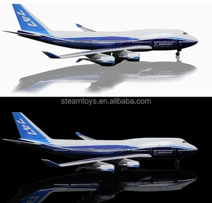 47CM LED Lighted Boeing B747 Model Plane: The Ultimate Desktop Aircraft Model for Adults