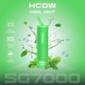 HCOW SG7000 Puffs одноразовые электронные сигареты Vape
