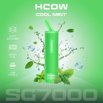 HCOW SG7000 Puffs desechables de cigarrillo electrónico Vapor