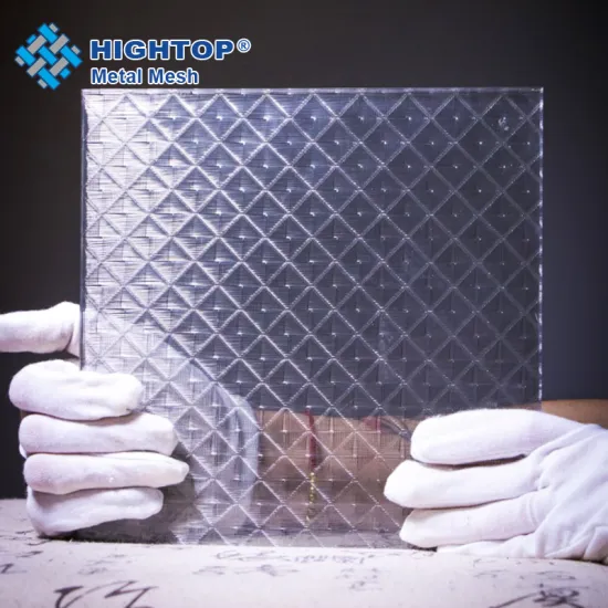 Decorative Metal Mesh Fabric Laminated Glass: Enhancing Commercial Building Design