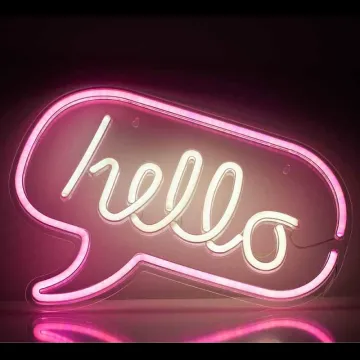 HELLO LED NEON SIGN