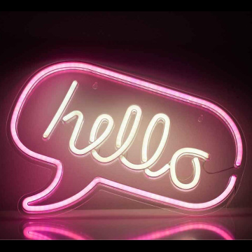 HELLO LED NEON SIGN
