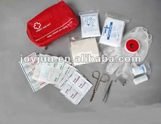 Mini travel first aid kit