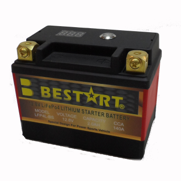 Pin xe máy Lithium ion-Bestart YTZ5S 140A CCA LFP4L-BS (YTX4L-BS)