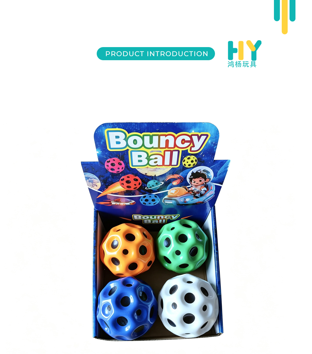 Giant Solid Color Lunar Cave Bounce Balls X