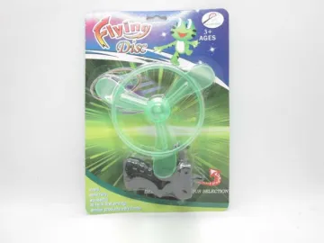 PULL-STRING FLYING DISK W/LIGHT