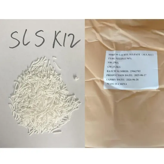 Detergent Sodium Lauryl Sulfate SLS for Washing Powder