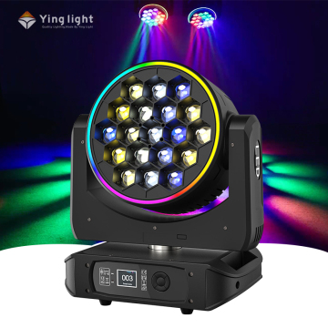 19*40W RGBW 4in1 LED Moving Head Light for Events and Stage Shows