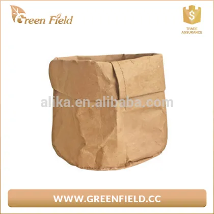 Decor collection brown unique storage paper bag,storage paper bag