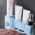 Wall-Mounted Toothbrush Holder No Drilling Required