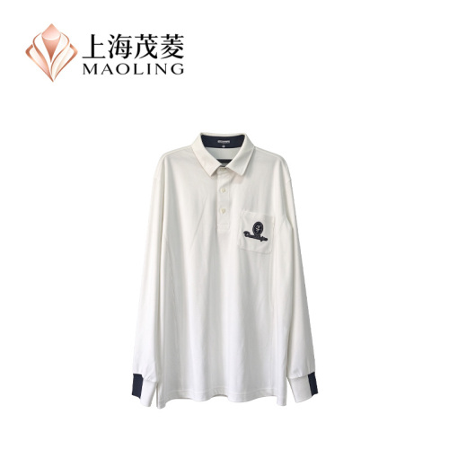 Polo masculino premium com gola e carcela