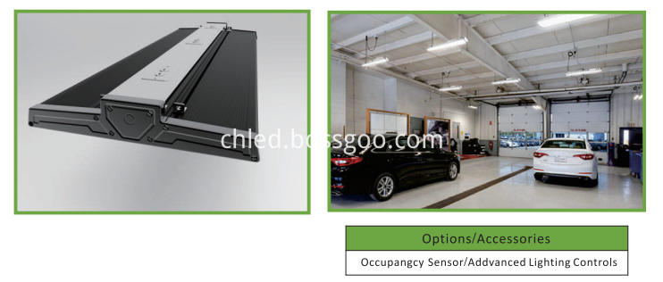 led linear high bay light garage