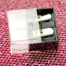 Cosmetic Promotional Gift Custom Two Holes Eyebrow Pencil sharpener
