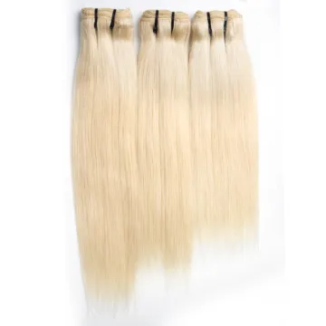 Whosale Vendor 3 Bundles With Frontal 613 Blonde Virgin Brazilian Human Hair Cuticle Aligned Hair Extension