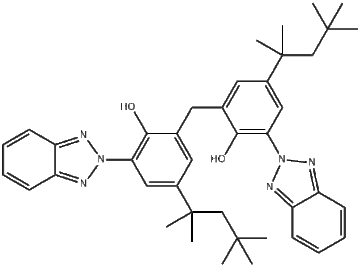 METHYLENE BIS-BENZOTRIAZOLYL TETRAMETHYLBUTYLPHENOL For UV Filter CAS 103597-45-1