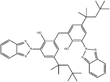 METHYLENE BIS-BENZOTRIAZOLYL TETRAMETHYLBUTYLPHENOL For UV Filter CAS 103597-45-1