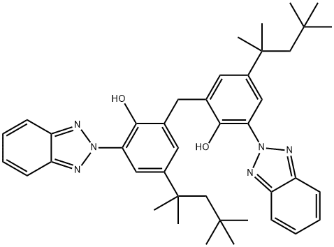 METHYLENE BIS-BENZOTRIAZOLYL TETRAMETHYLBUTYLPHENOL For UV Filter CAS 103597-45-1