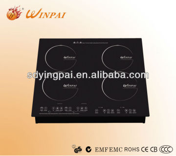 commercial built-in 4 burner electric stove