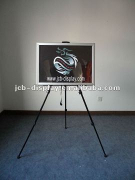 aluminum little silver/black sketch easel painting easel