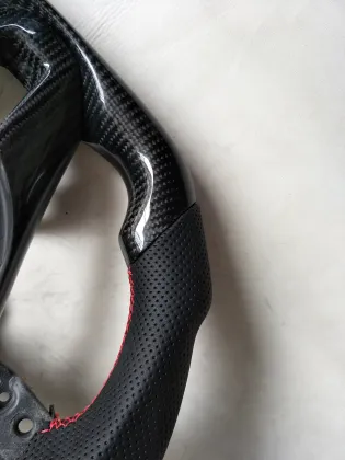 YTcarbon Real Carbon Fiber Steering Wheel for Mazda 3, 6, Axela, CX-3, CX-5 Automotive Accessories