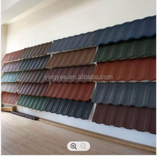 customized Automatic stone-coated metal roof tile machine