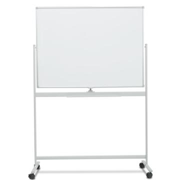 mobile movable double sided magnetic whiteboard with wheel