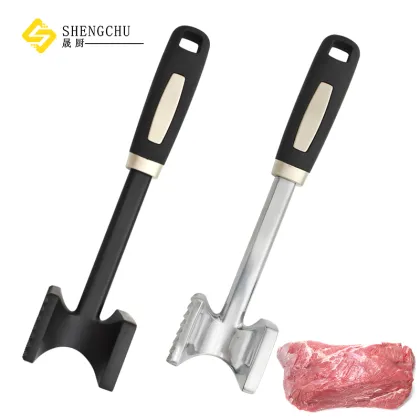 Zinc Alloy Manual Beef Steak Meat Tenderizer Hammer