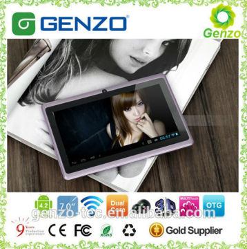 Hot sale china cheap 7 inch android 4.4 Allwinner A23 tablet pc