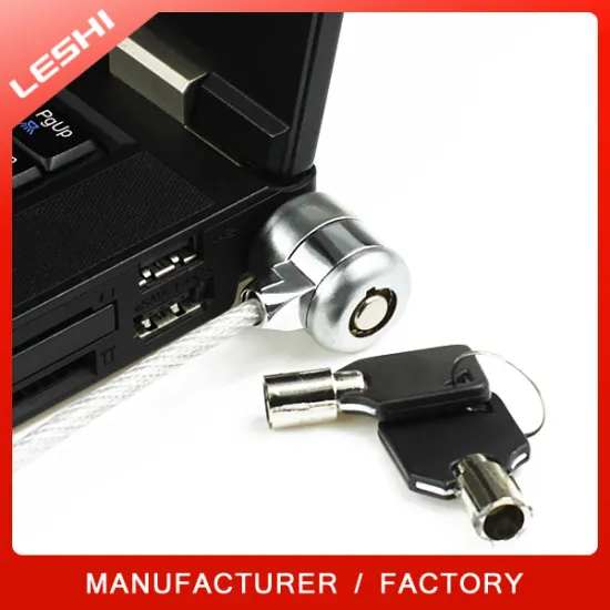 Notebook Laptop Computer Lock Security China Cable Chain with Keys