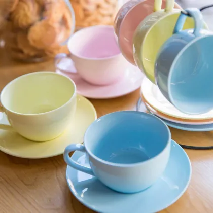 custom coffee ceramic cup