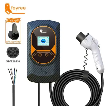 Feyree 7KW WiFi App GB/T Single-Phase Level 2 EV Wall Box Charger