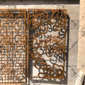 Metal Garden Decorative Corten Steel Sculpture Screens