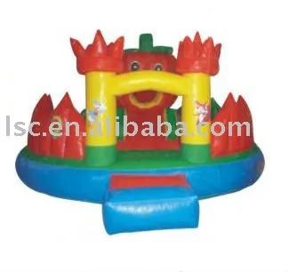 fruit inflatable trampoline for children