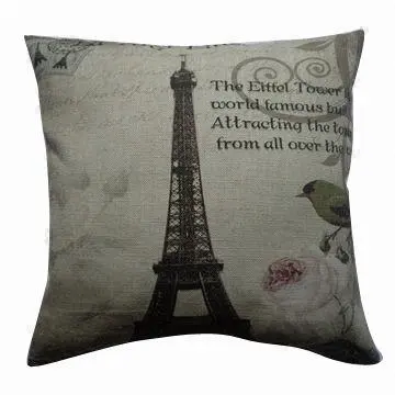 Digital Microsoft Printed Linen Look Cushion Cover