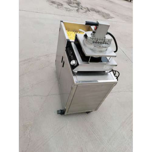 Máquina de pipoca de aquecimento eletromagnético comercial