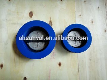 Cast iron wafer check valve