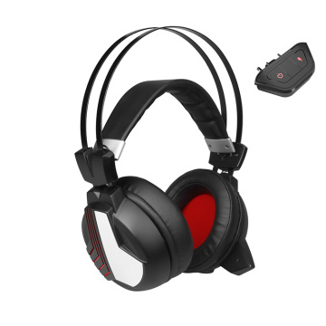 Auriculares inalámbricos para juegos con LED de 7.1 canales y 2.4Ghz