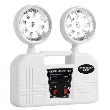 Durable ABS Dual Point LED Emergency Light with 3-Hour Battery Life