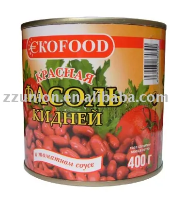 Canned Red kidney beans in tomato sauce