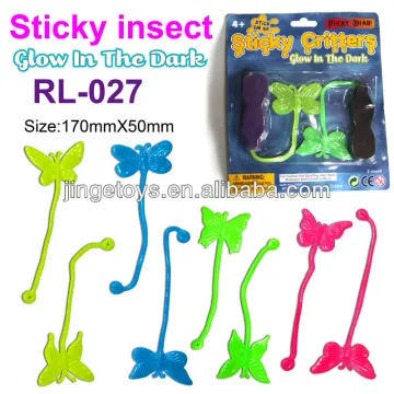 sticky butterfly shaped insect toys