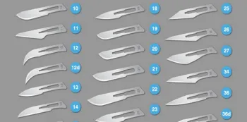 disposable scalpel blade
