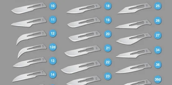 disposable scalpel blade