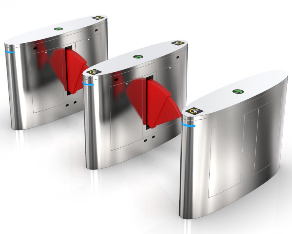 Flap Barrier Train Turnstile Gate