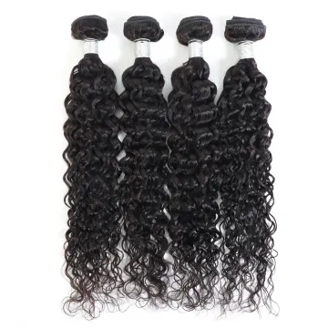 ZYR 10A grade Hair Brazilian Water wave Bundles  100% Remy Human Hair Weave Bundles hair extension Can Be Dyed