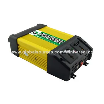 500W 24V DC to 220V AC Car Power Inverter with Fashionable Shell Outside, Low-interference
