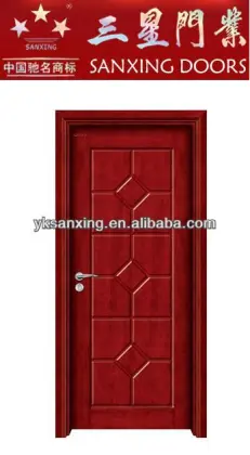 Solid wood door