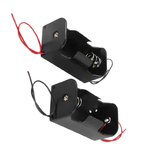 Title: "D Battery Holder Box - ABS Plastic Construction with 15cm Lead
