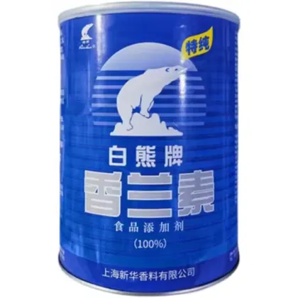 FOOD FLAVOR CRYSTAL POLAR BEAR BRAND VANILLIN